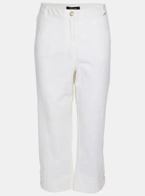Elena Miro White Denim Jeans XXL