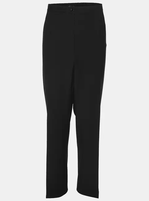 Elena Miro Black Wool Blend Trousers XXL
