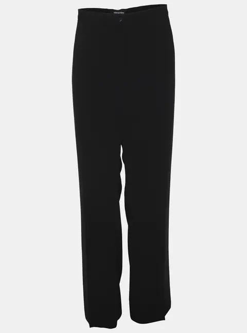 Elena Miro Black Crepe Trousers XXL