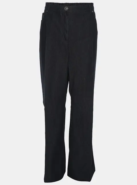 Elena Miro Blue Denim Embellished Pocket Jeans XXXL