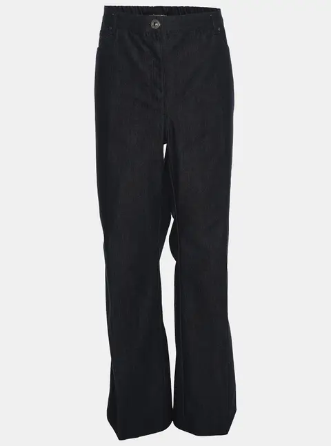 Elena Miro Blue Denim Embellished Pocket Jeans XXL