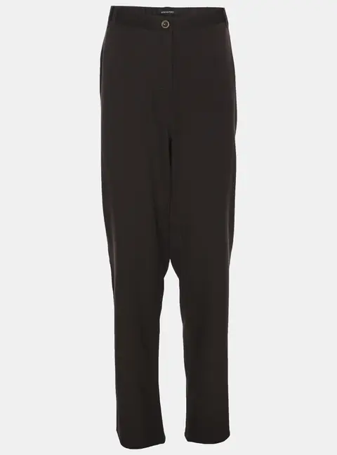 Elena Miro Brown Jersey Straight Pants XXL
