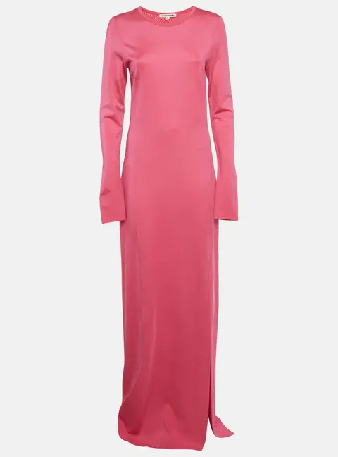 Elizabeth and James Pink Jersey Maxi Dress L
