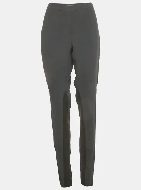 Emporio Armani Blue Crepe Trousers L