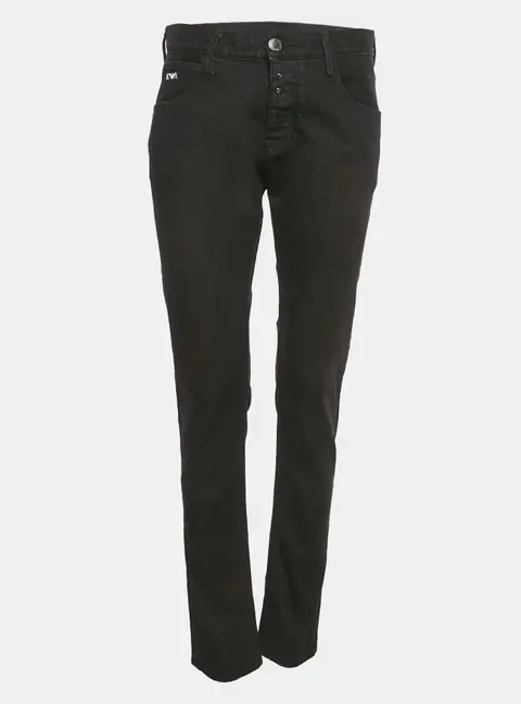 Emporio Armani Black Denim Skinny Jeans M/Waist 29"