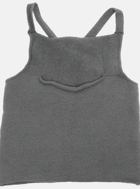 Emporio Armani Grey Wool Knit Top S