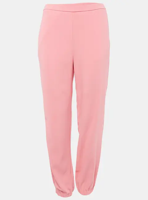 Emporio Armani Pink Crepe Trousers S