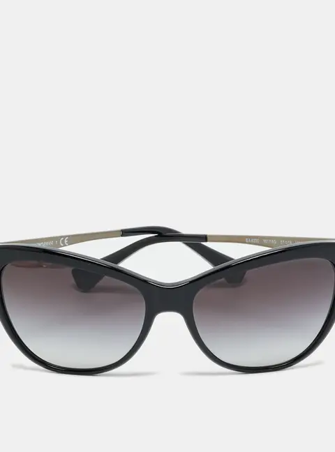 Emporio Armani Black Gradient EA 4030 Cat Eye Sunglasses