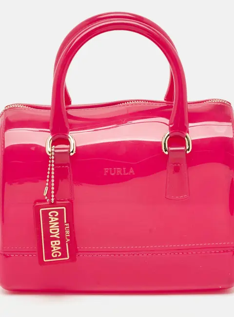 Furla Candy Mini Rubber Satchel