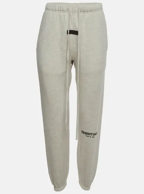 Fear of God Essentials Grey Fleece Knit Sweatpants XXS