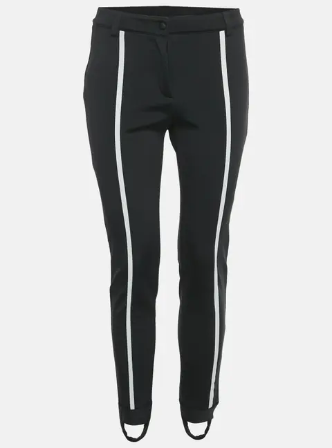 Fendi Black Technical Jersey Ski Trousers S