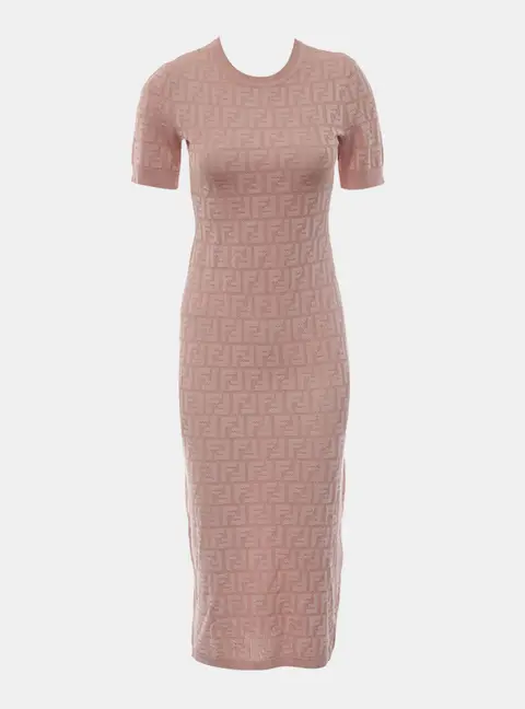 Fendi FF Knit Dress