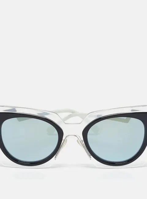Fendi Blue/Black FF 0117/S Orchidea Cat Eye Sunglasses
