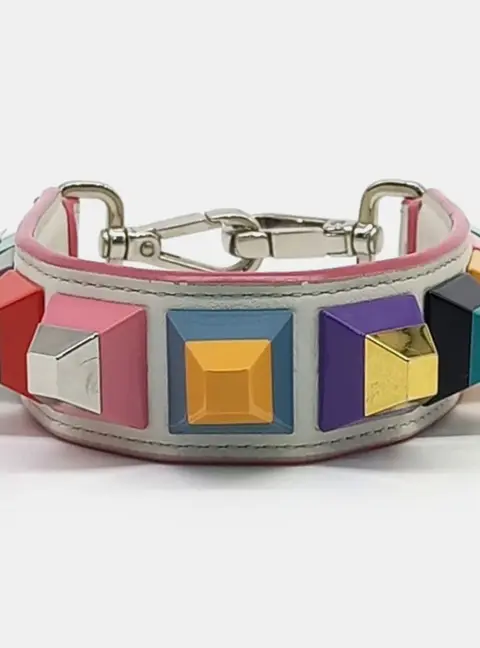 Fendi Leather Multicolor Strap You