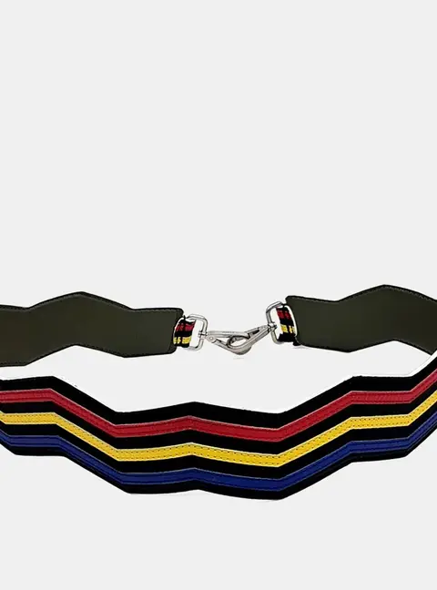 Fendi Multicolor Leather  strap
