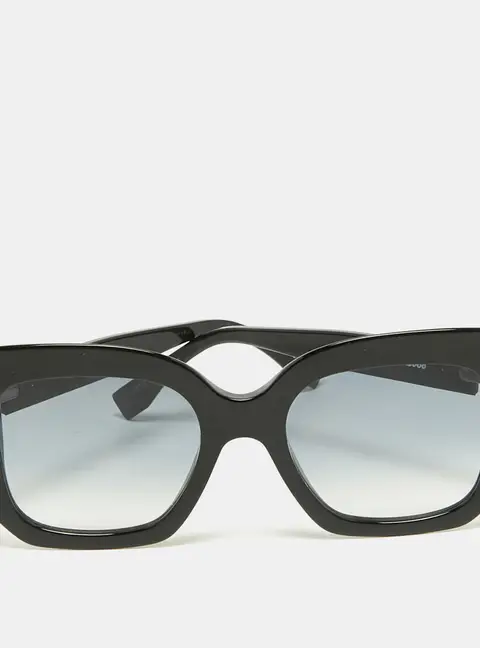 Fendi Black Gradient FF0267/S Peekaboo Square Sunglasses