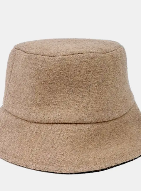Fendi wool Beige Bucket Hat