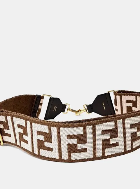 Fendi Zucca Strap You Shoulder Strap