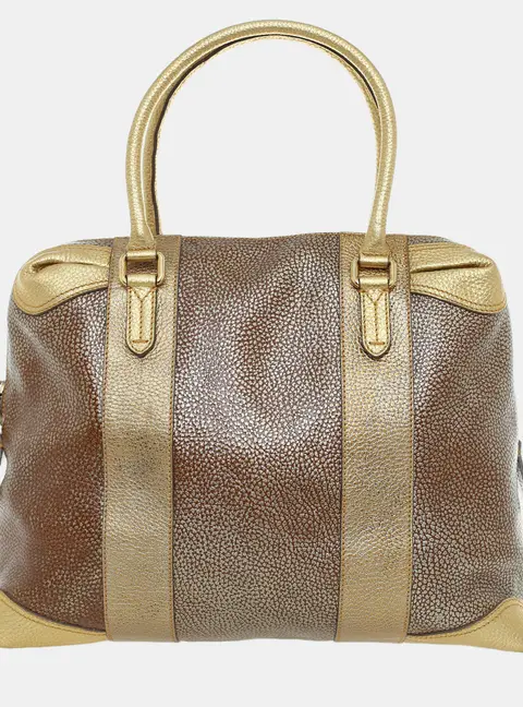 Fendi Zucca Media Large Boston Bag