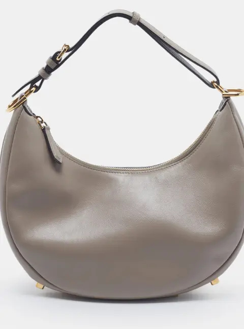 Fendi Fendigraphy Small Leather Hobo