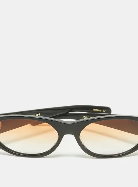 Flatlist Black/Orange Gradient 013 FL 157 Eddie Kyu Oval Sunglasses