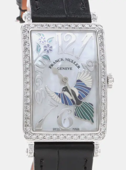 Franck Muller Long Island 952QZRELBUMOPD1R Quartz Stainless Steel Women's Wristwatch 26 mm