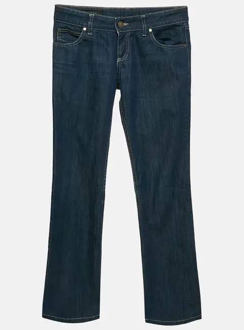 Gucci Navy Blue Denim Straight Leg Jeans S Waist 28"