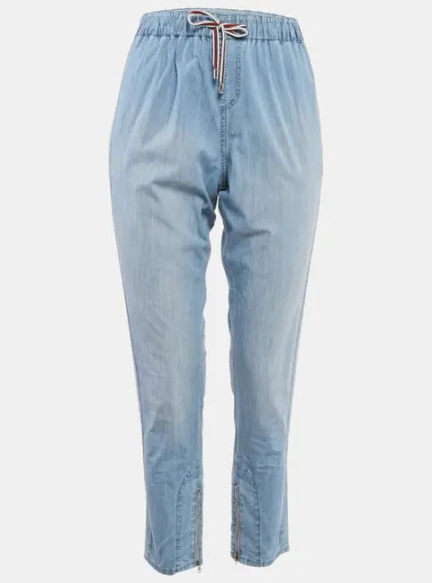 Gucci Blue Faded Denim Jogger Pants M