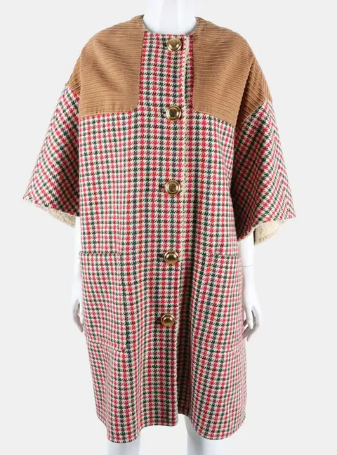 Gucci Multicolor cape coat IT/EU 36