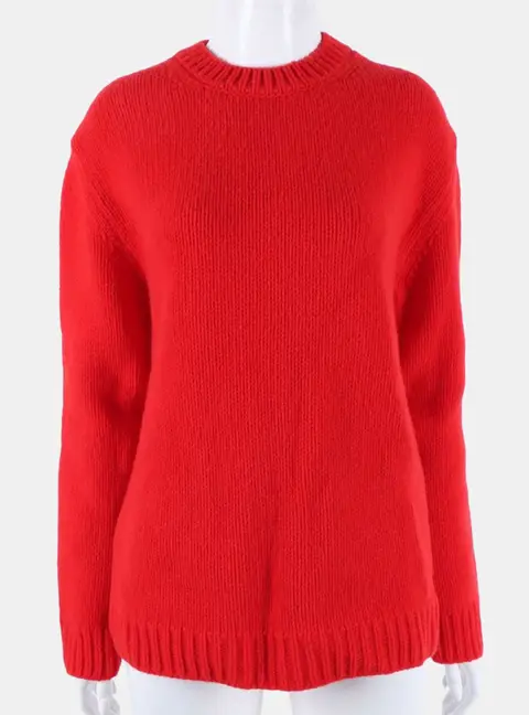 Gucci Red Wool Knit Size S