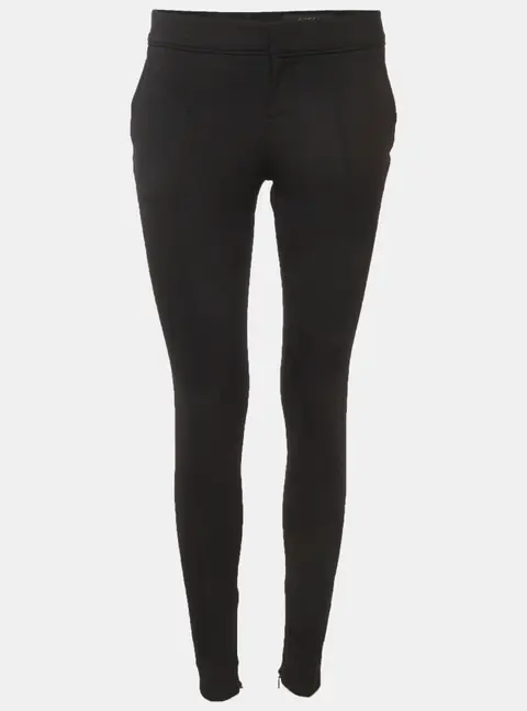 Gucci Black Gabardine Skinny Trousers S