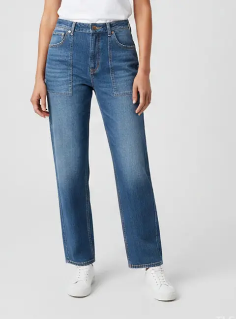 Gucci Blue Denim Straight Leg Jeans S/Waist 27"