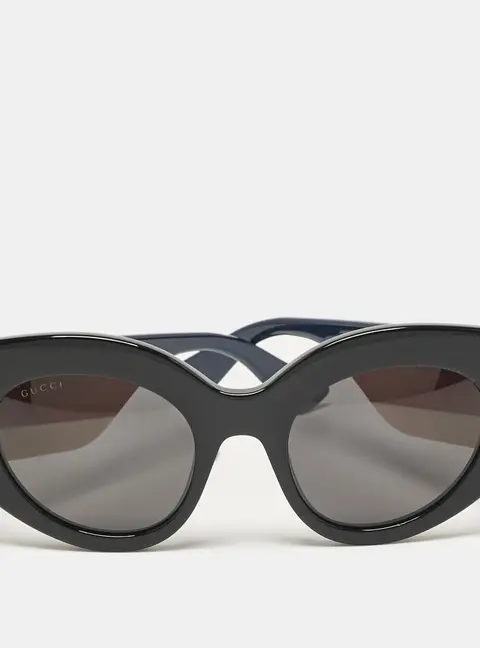 Gucci Black GG0275S Web Cat Eye Sunglasses
