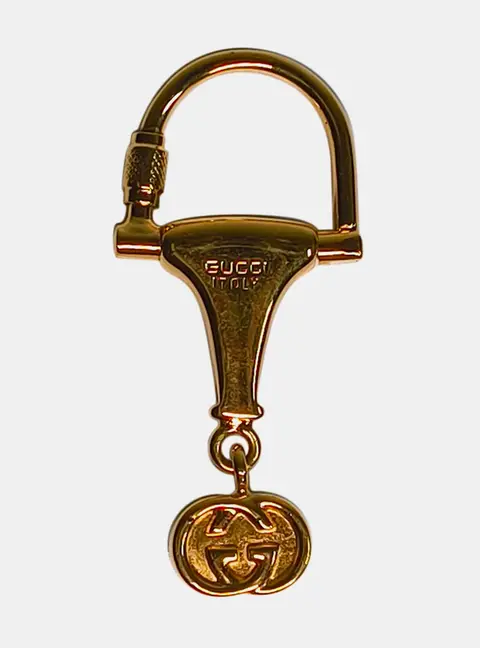 Gucci Vintage Horsebit Keychain