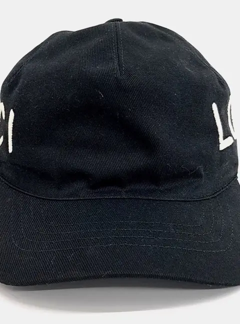 Gucci cotton black cap hat