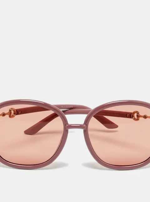 Gucci Old Rose GG0892SA Horsebit Oversized Sunglasses