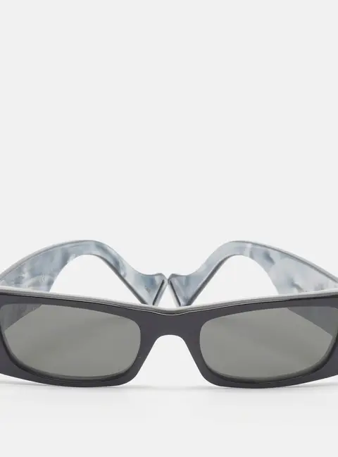 Gucci Black GG0516S Interlocking G Frame Rectangle Sunglasses