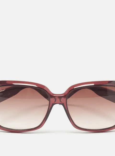 Gucci Burgundy Gradient GG3207/S Rectangle Sunglasses