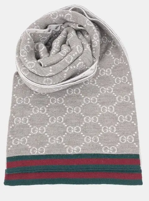 Gucci Wool Grey scarf