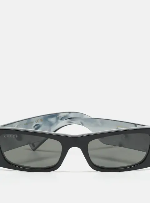 Gucci Black GG0516S Interlocking G Frame Rectangle Sunglasses