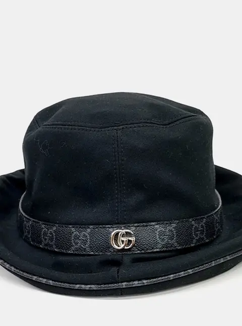Gucci Black Bucket hat