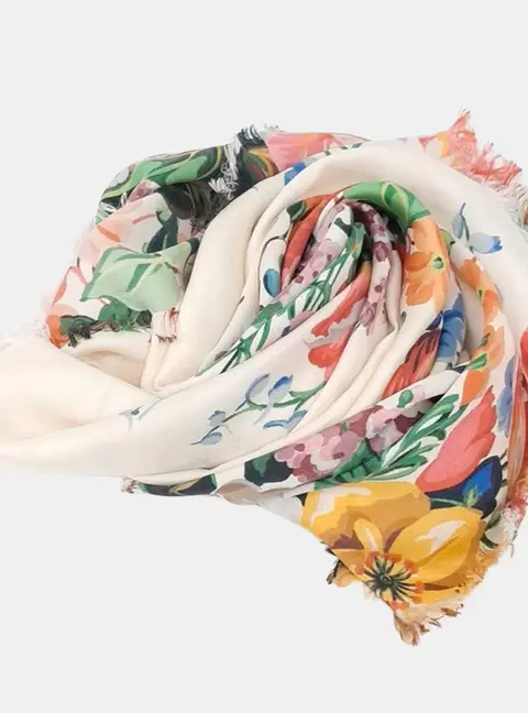 Gucci Multicolor Silk Scarf