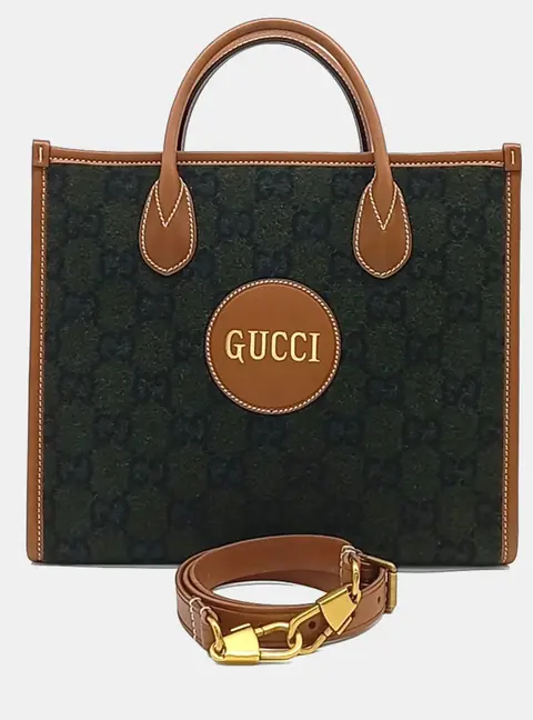 Gucci Multicolor Leather Tote and Shoulder Bag (681349)