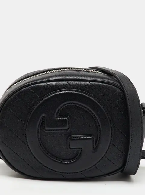 Gucci Black Leather Blondie Mini&nbsp;Shoulder Bag