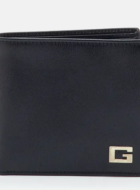Gucci Black Leather Bifold Wallet