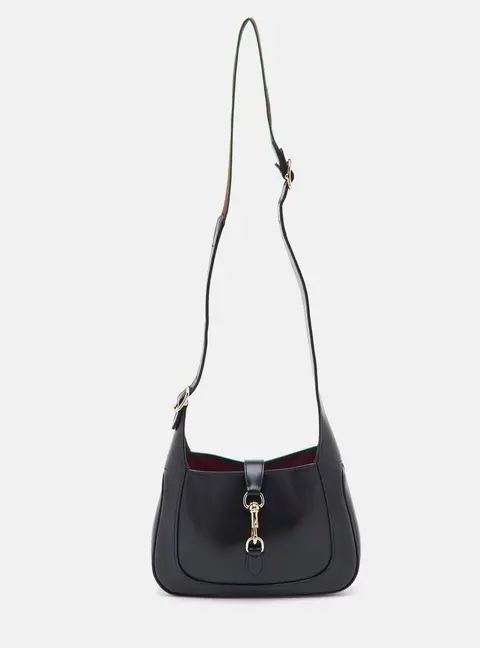 Gucci Jackie 1961 Small Black Leather Hobo