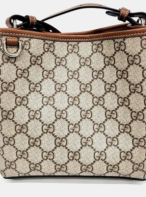 Gucci GG Emblem Small Bucket Bag (815118)