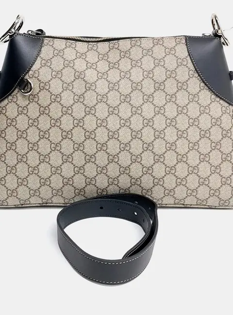 Gucci Multicolor PVC GG Emblem Large Shoulder Bag (815217)