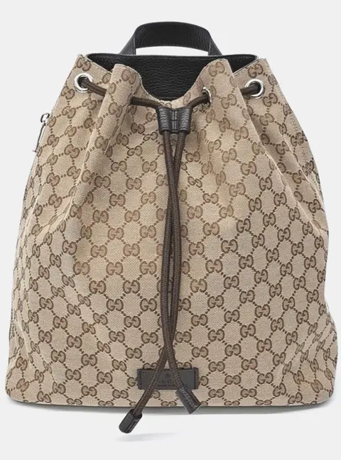 Gucci Multicolor Fabric Jacquard Backpack
