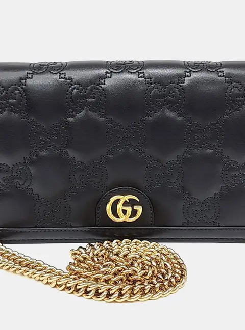 Gucci Matelass&eacute; Mini Chain Crossbody Bag (723787)